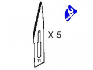 HOLI outillage 311 Lames droite scalpel
