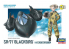 HASEGAWA maquette avion 60128 EGG SR-71 BLACKBIRD