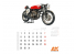 Ak interactive AK-CLD19 Calendrier Ak Interactive 2019 en Anglais