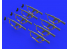 EDUARD Brassin super detaillage 635010 Fusils d'assaut AK47 1/35