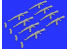 EDUARD Brassin super detaillage 635010 Fusils d'assaut AK47 1/35