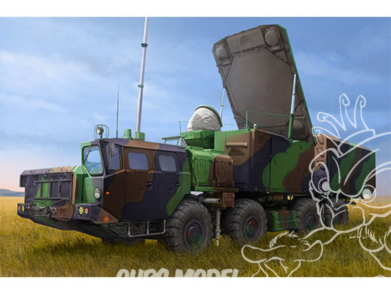 TRUMPETER maquette militaire 01043 30N6E "FLAP LID" SYSTÈME RADAR RUSSE 2008 1/35