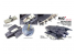 MIG Productions by AK MP93-100 Set Conversion ailes ouvertes Kylo Ren's Command Shuttle Revell 1/93