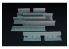 Brengun kit d'amelioration avion BRL72146 C-130 flaps (Italeri) 1/72