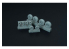 Brengun kit d'amelioration avion BRL144140 roues pour C-130 Hercules 1/144