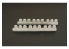 Brengun kit d'amelioration avion BRL144142 3 types de roues pour Spitfire 1/144