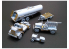 Brengun kit d'amelioration avion BRL72150 Set de ravitaillement des bombardiers USAF pour kit Airfix 1/72