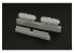Brengun kit d'amelioration avion BRL72153 Ki-61 Id Hien Wing Racks et réservoirs largables pour kit Tamiya 1/72