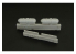 Brengun kit d'amelioration avion BRL72153 Ki-61 Id Hien Wing Racks et réservoirs largables pour kit Tamiya 1/72
