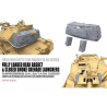 Meng maquette voiture SPS-065 Sacs arrieres & Lanceurs de grenades ferm&eacute;s pour Magach 6B GAL Batash 1/35