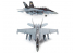 Academy maquette avion 12560 USN EA-18G VAQ-141 "Shadow Hawks" 1/72