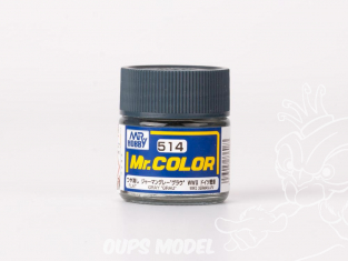 peinture maquette Mr Color C514 Gris - Grau Mat 10ml