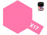 peinture maquette tamiya x17 rose brillant 10ml