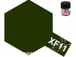 peinture maquette tamiya xf11 XL j,n vert mat 23ml