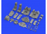 Eduard kit d'amelioration avion brassin 648457 Cockpit F-14D Tamiya 1/48