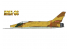 HASEGAWA maquette avion 64772 "Area 88" F-100D Super Sabre "Micky Scymon" 1/72