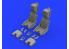 Eduard kit d'amelioration avion brassin 648471 Sieges ejectable F-14D Tamiya 1/48