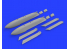 Eduard kit d'amelioration brassin 672216 AGM-158 1/72