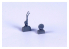 Cmk kit d'amelioration 4379 pour kit Airfix Blenheim Roue de queue avec jambe renforcée 1/48