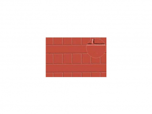 Slaters 428 Feuille de polystyrène imitation tuile de toiture rouge 7mm