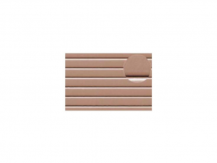 Slaters 434 Feuille de polystyrène imitation planches espacées beige 4mm