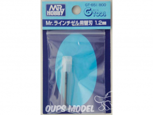 Mr Hobby GT65H Lame 1mm pour outil a graver