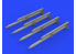 Eduard kit d'amelioration brassin 672220 AIM-120A/B AMRAAM 1/72