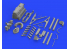 Eduard kit d'amelioration avion brassin 648474 Moteur Messerschmitt Bf 109E Eduard 1/48