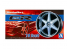 Aoshima maquette voiture 53935 Jantes Racing Hart Type CR 19" et pneus 1/24