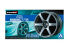 Aoshima maquette voiture 53799 Jantes Advan AVS Model T6 19" et pneus 1/24