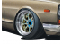 Aoshima maquette voiture 53768 Jantes 8 branches 14" et pneus 1/24