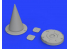 Eduard kit d'amelioration avion brassin 648490 MiG-21 F.O.D. Eduard 1/48