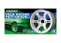 Aoshima maquette voiture 52501 Jantes Rays Volk Racing TE37 (Gravel) 16" et pneus 1/24