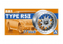 Aoshima maquette voiture 52419 Jantes BBS Type RSII 17" et pneus 1/24
