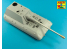 Aber 35L266 Canon de 170mm A / T pour l'allemand Jagdpanzer E-100 1/35