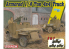 Dragon maquette militaire 6727 Jeep 4x4 blindé 1/4 tonne avec mitrailleuse / .50 cal (3 en 1) 1/35