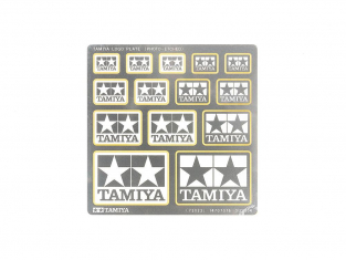 Tamiya 73023 PLAQUE DE LOGO TAMIYA (PHOTO-GRAVEE)