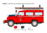 Italeri maquette voiture 3660 LAND ROVER POMPIERS 1/24