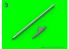 Master Model AM-32-116 Tube de Pitot U.S. Sonde de type Shark-fin (1 unité) 1/32