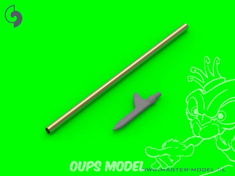 Master Model AM-48-156 Pitot Tube U.S. Sonde de type Shark-fin 1/48