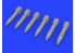 Eduard kit d'amelioration avion brassin 648496 Bombes PB-250 1/48