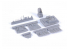 Cmk kit d'amelioration 4374 N1K2-J Shiden Kai (George) Ensemble cockpit pour kit Hasegawa 1/48