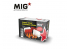 MIG Productions by AK MP35-413 Barrières et cônes routiers 1/35