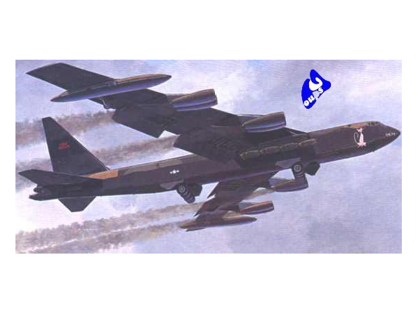 TAMIYA maquette avion 60025 Boeing B52 1/100