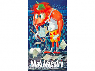 Lindberg maquette HL607 Chef d'Orchestre Fou animé 1/12