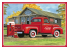 AMT maquette voiture 1144 Camionnette Ford F-100 "Coca-Cola" de 1953 avec machine à coke moulée et chariot 1/25