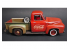 AMT maquette voiture 1144 Camionnette Ford F-100 "Coca-Cola" de 1953 avec machine à coke moulée et chariot 1/25