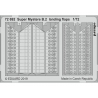Eduard photodecoupe avion 72692 Volets d'atterrissage Super Mystere B.2 Special Hobby 1/72