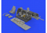 Eduard kit d'amelioration avion brassin 648489 Cockpit P-51D-5 Eduard 1/48