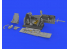Eduard kit d'amelioration avion brassin 648489 Cockpit P-51D-5 Eduard 1/48